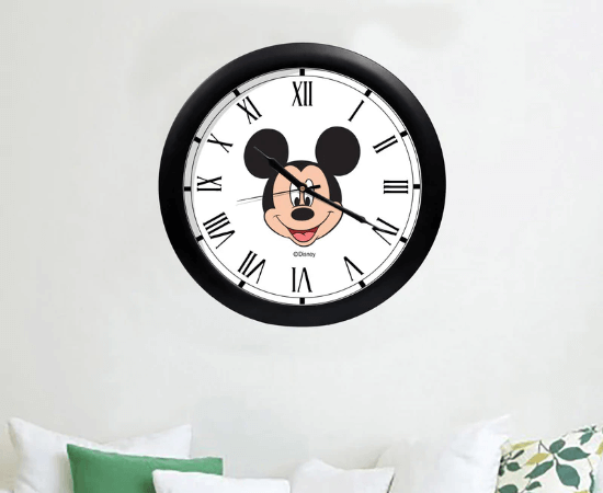 mickey mouse wall clock