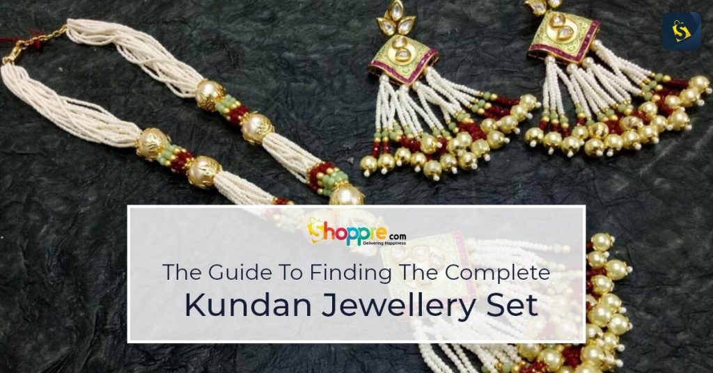 kundan jewellery set online shopping