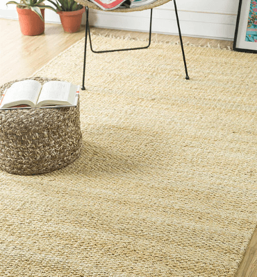 Eucalyptus Flat Weaves Jute Dhurrie