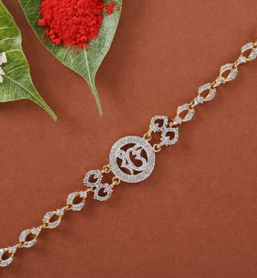 FNP Ik Onkar Spiritual Bracelet Rakhi