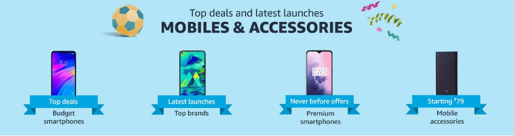 Mobiles and Accessories Prime Day 2019