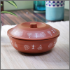 Servewell Terracotta Look Melamine Serving Bowls with Lids
